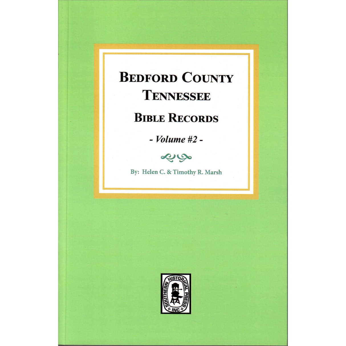 Bedford County, Tennessee Bible Records, Volume 2