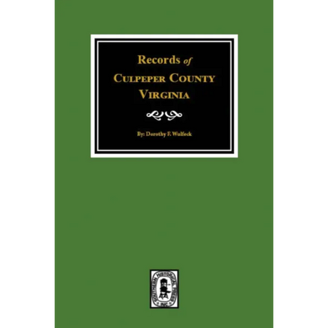 Records of Culpeper County, Virginia