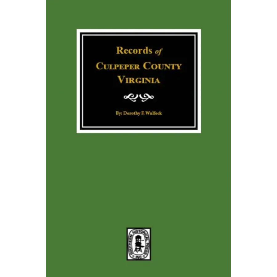 Records of Culpeper County, Virginia