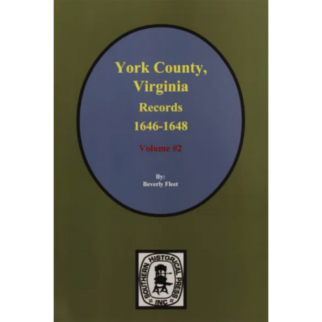 York County, Virginia Records 1646-1648 Volume 2