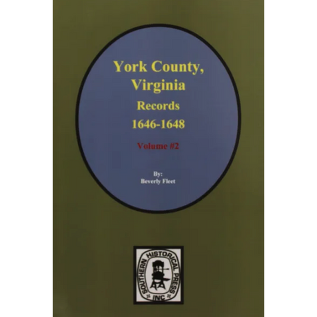 York County, Virginia Records 1646-1648 Volume 2