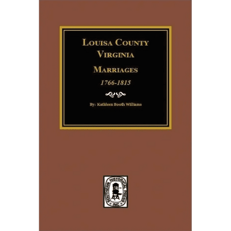 Louisa County, Virginia Marriages, 1766-1815