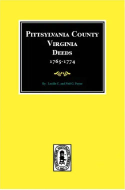 Pittsylvania County, Virginia Deeds, 1765-1774.