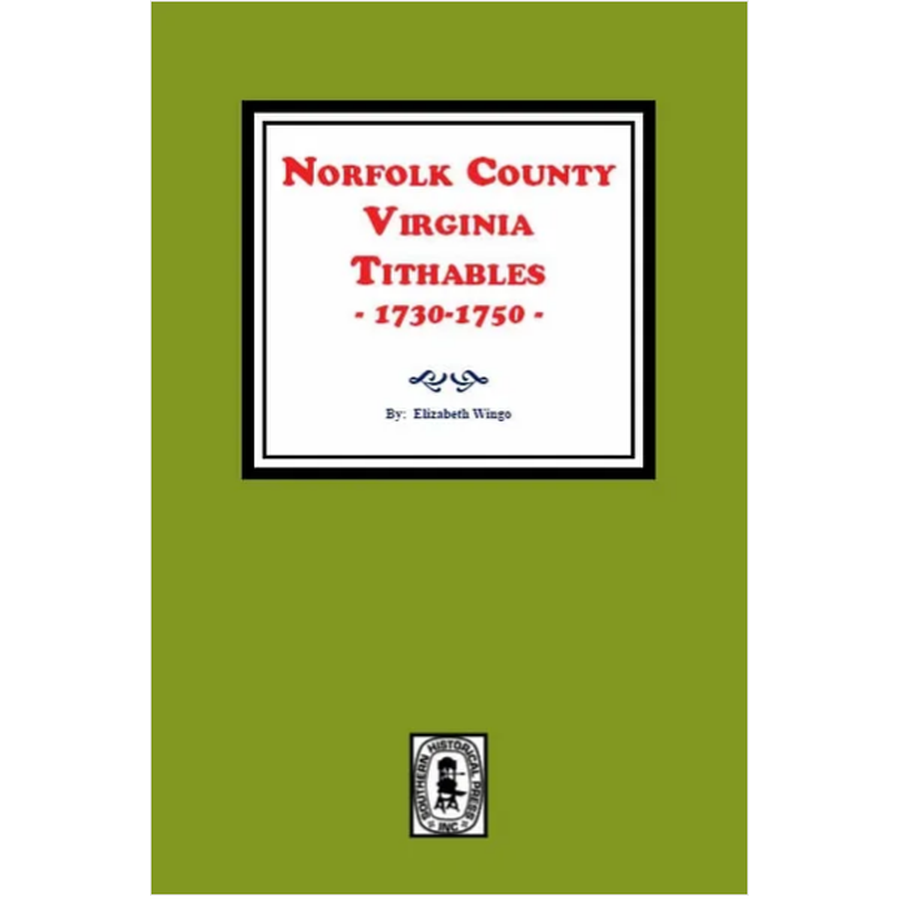 Norfolk County, Virginia Tithables 1730-1750