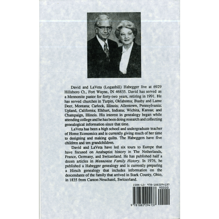 The Lehman Families of Langnau, Switzerland back cover