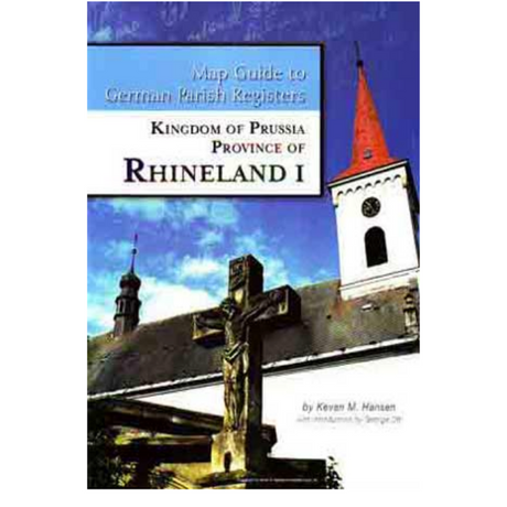 Map Guide to German Parish Registers, Volume 11: Rhineland I, RB Aachen and Düsseldorf