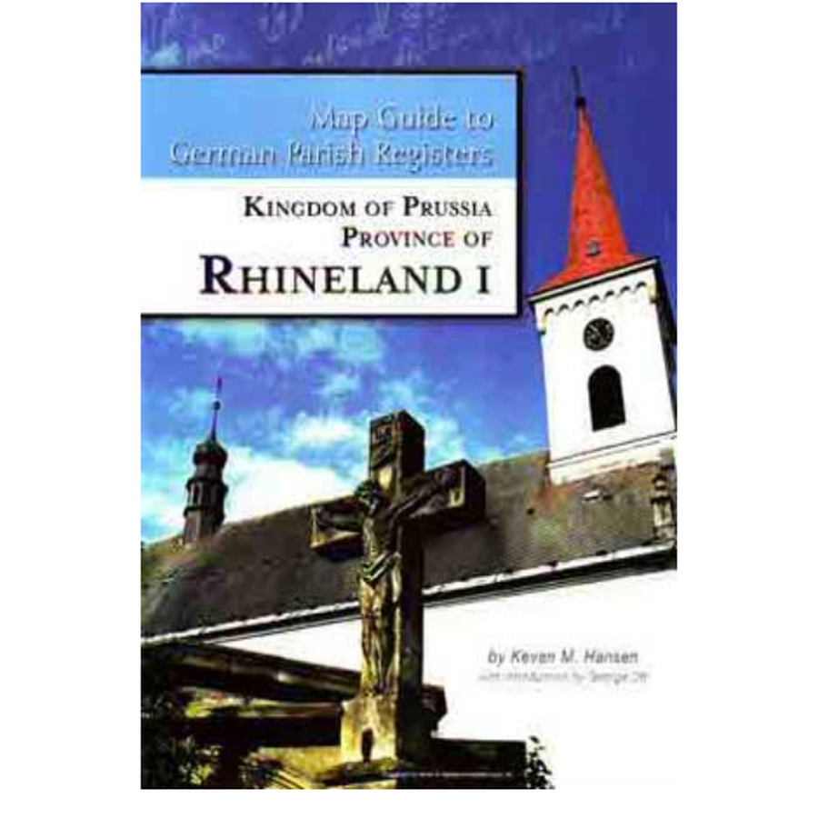 Map Guide to German Parish Registers, Volume 11: Rhineland I, RB Aachen and Düsseldorf
