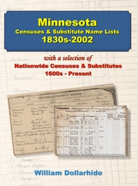 Minnesota Censuses and Substitute Name Lists, 1830s-2002