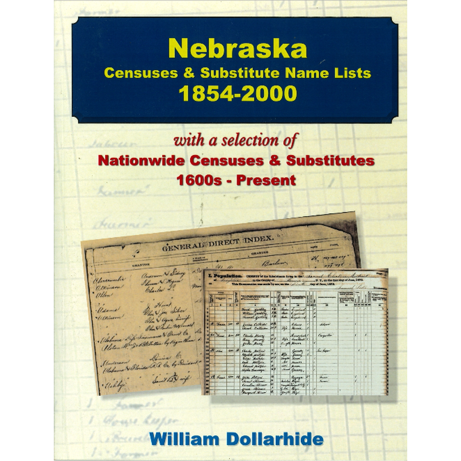 Nebraska Censuses and Substitute Name Lists, 1854-2000