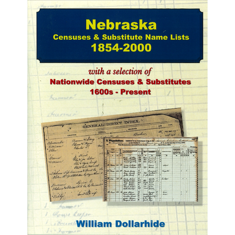 Nebraska Censuses and Substitute Name Lists, 1854-2000