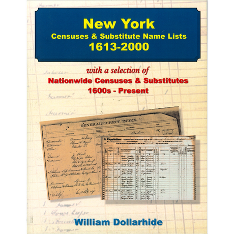 New York Censuses and Substitute Name Lists, 1613-2000