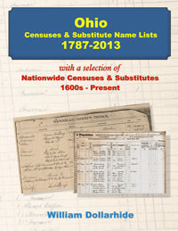 Ohio Censuses and Substitute Name Lists, 1787-2013