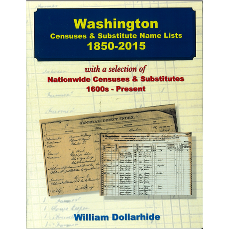 Washington Censuses and Substitute Name Lists, 1850-2015