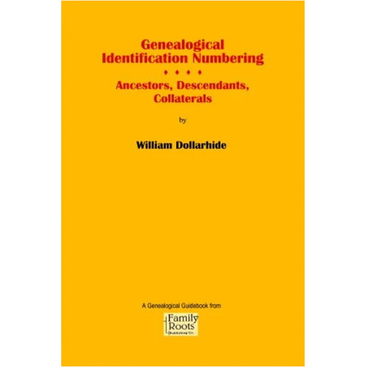 Genealogical Identification Numbering: Ancestors, Descendants, Collaterals