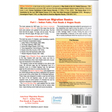 American Migration Routes, Part I: Indian Paths, Post Roads and Wagon Roads back cover