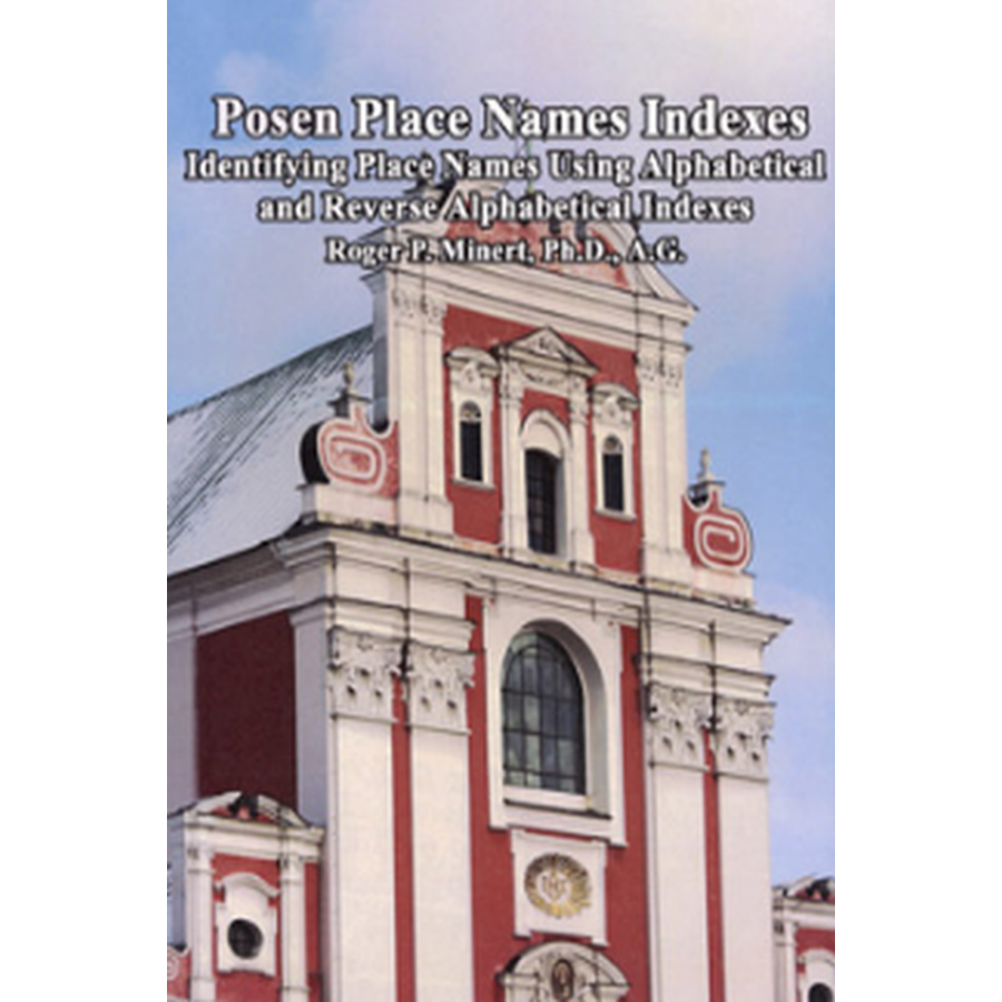 Posen [Poznan, Poland] Place Name Indexes