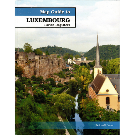 Map Guide to Luxembourg Parish Registers