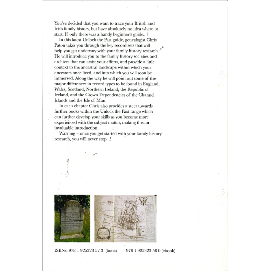 A Beginner's Guide To British and Irish Genealogy back cover