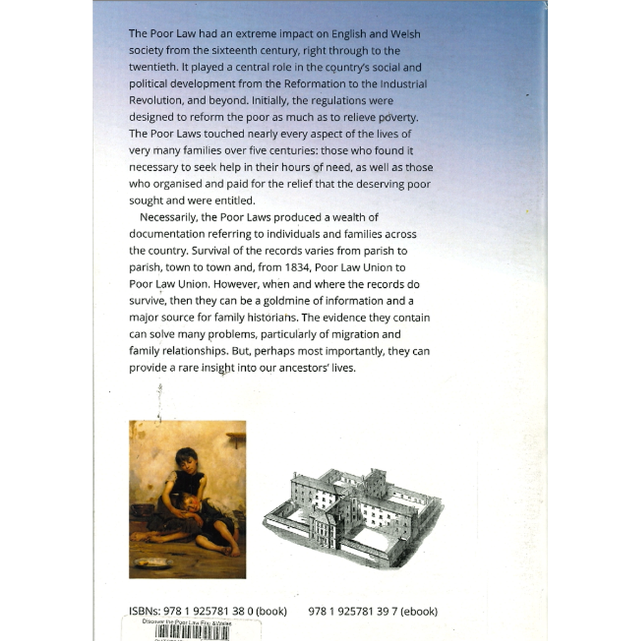 Discover the Poor Law In England and Wales back cover