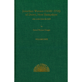 Jonathan Watson (1650?-1714) of Dover, New Hampshire, Who Settled There by 1672 (2 Volumes)