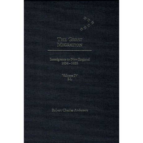 The Great Migration: Immigrants to New England 1634-1635, Volume IV, I-L