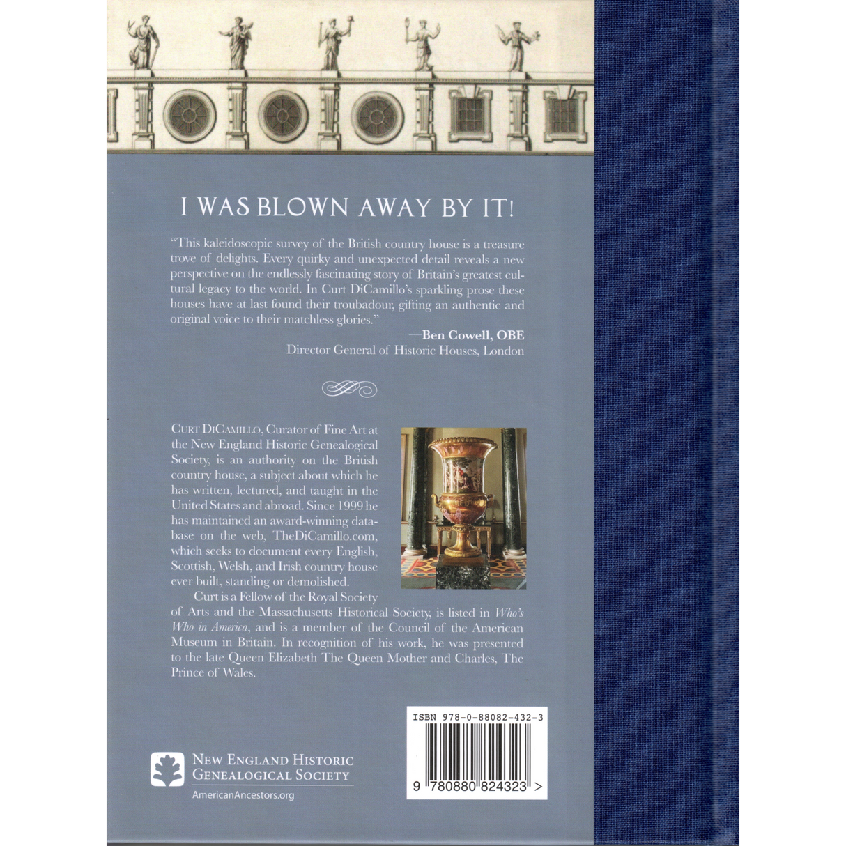 A British Country House Alphabet: A Historical and Pictorial Journey, Volume 1 back cover