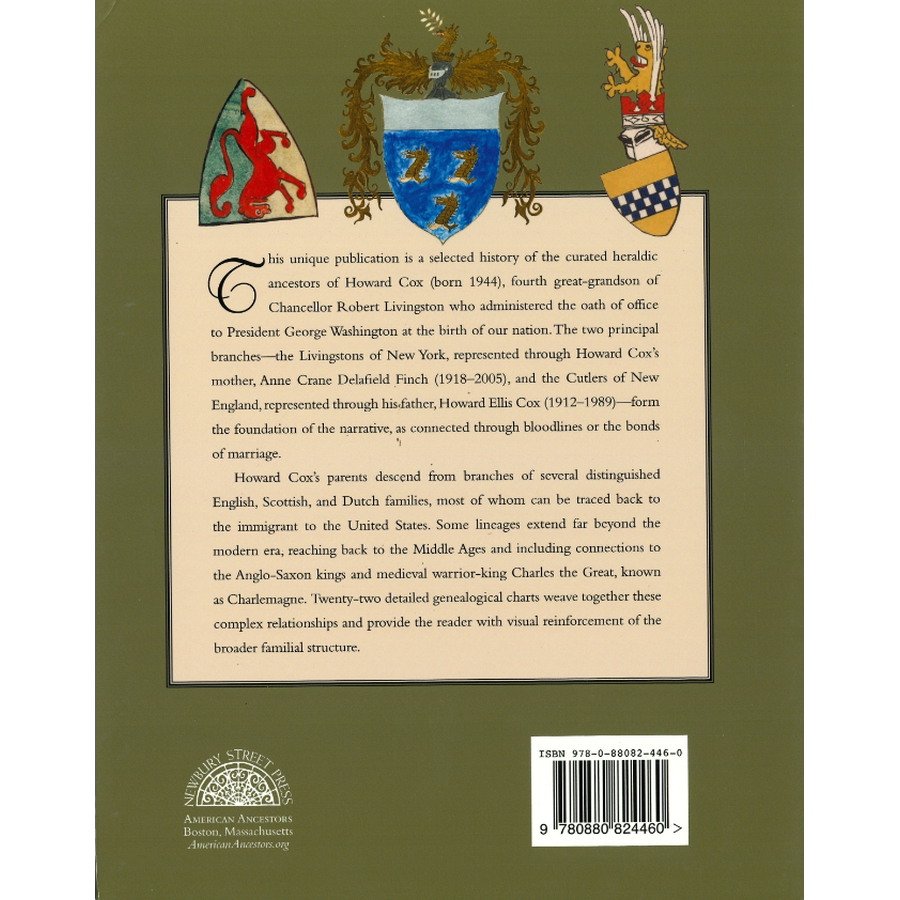 Heraldry of the Howard Cox Family back cover