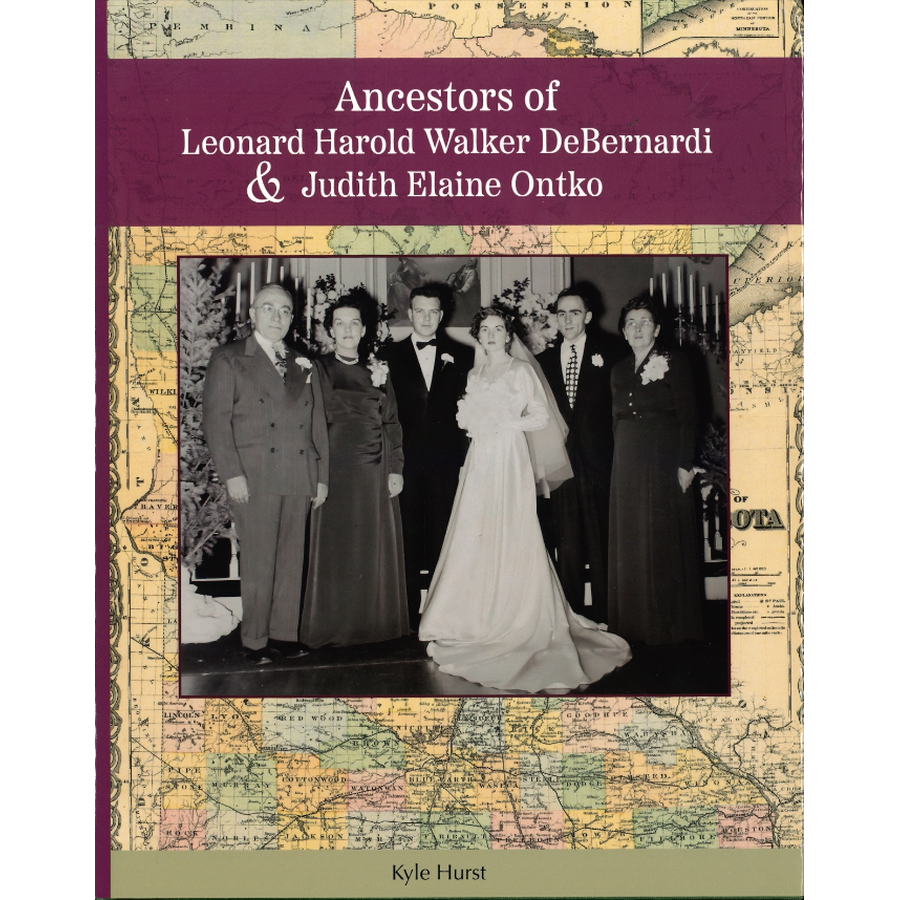Ancestors of Leonard Harold Walker DeBernardi and Judith Elaine Ontko
