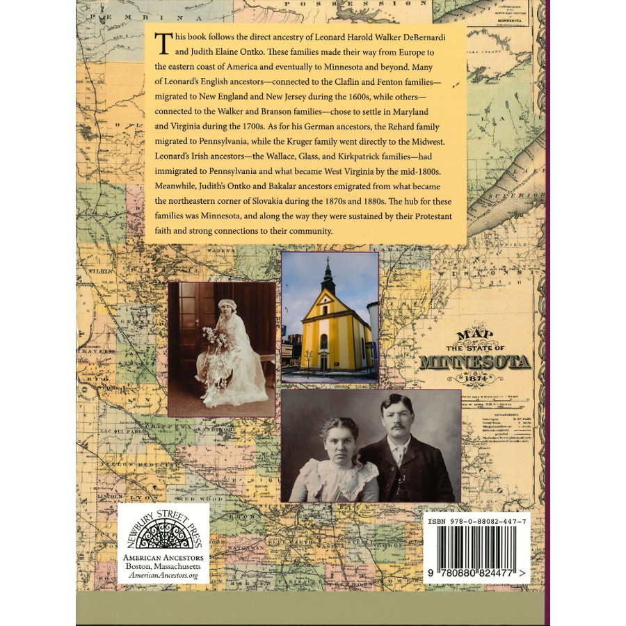 Ancestors of Leonard Harold Walker DeBernardi and Judith Elaine Ontko