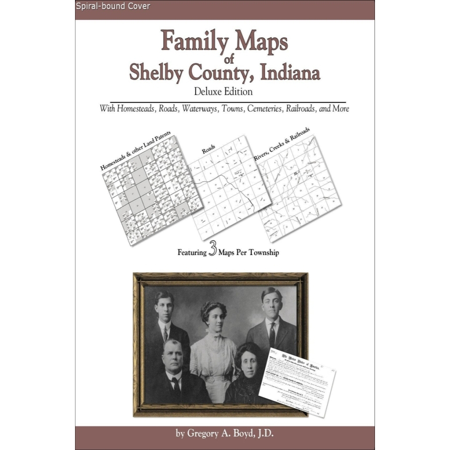 Family Maps of Shelby County, Indiana