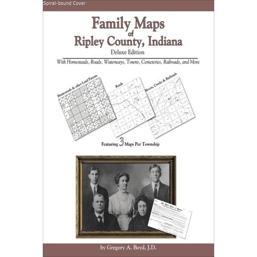 Family Maps of Ripley County, Indiana