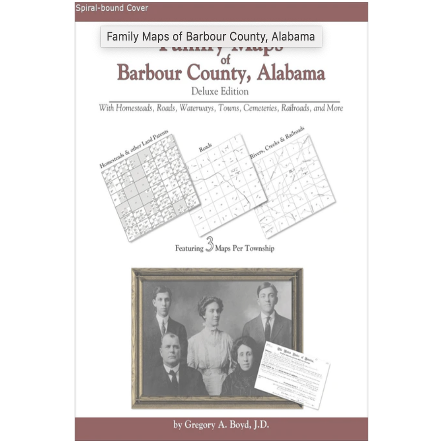 Family Maps of Barbour County, Alabama