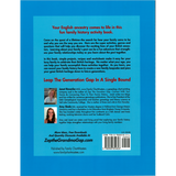 My British Ancestor Activity Book back cover