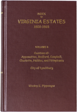 Index to Virginia Estates: 1800-1865, Volume 05
