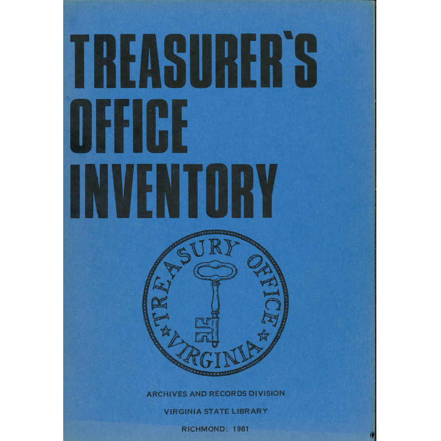 Treasurer's Office Inventory, Revised and Enlarged