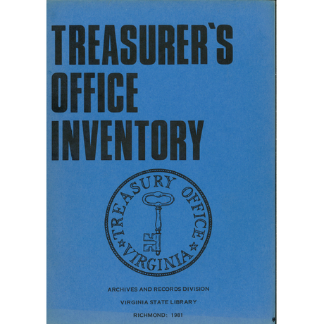 Treasurer's Office Inventory, Revised and Enlarged