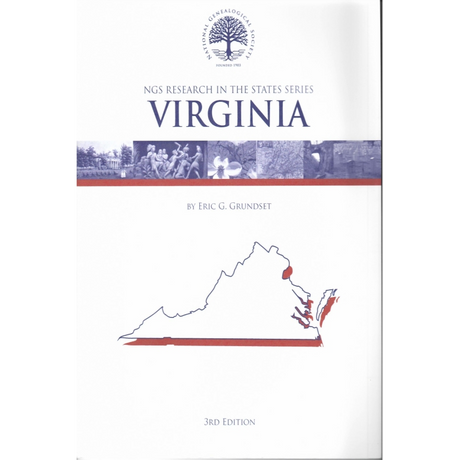 NGS Research in the States: Virginia, 3rd Edition