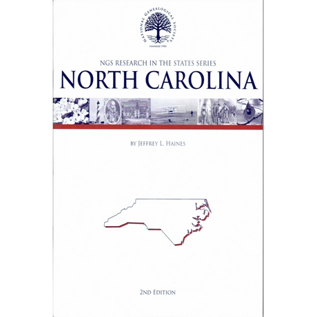 NGS Research in the States: North Carolina, 2nd edition