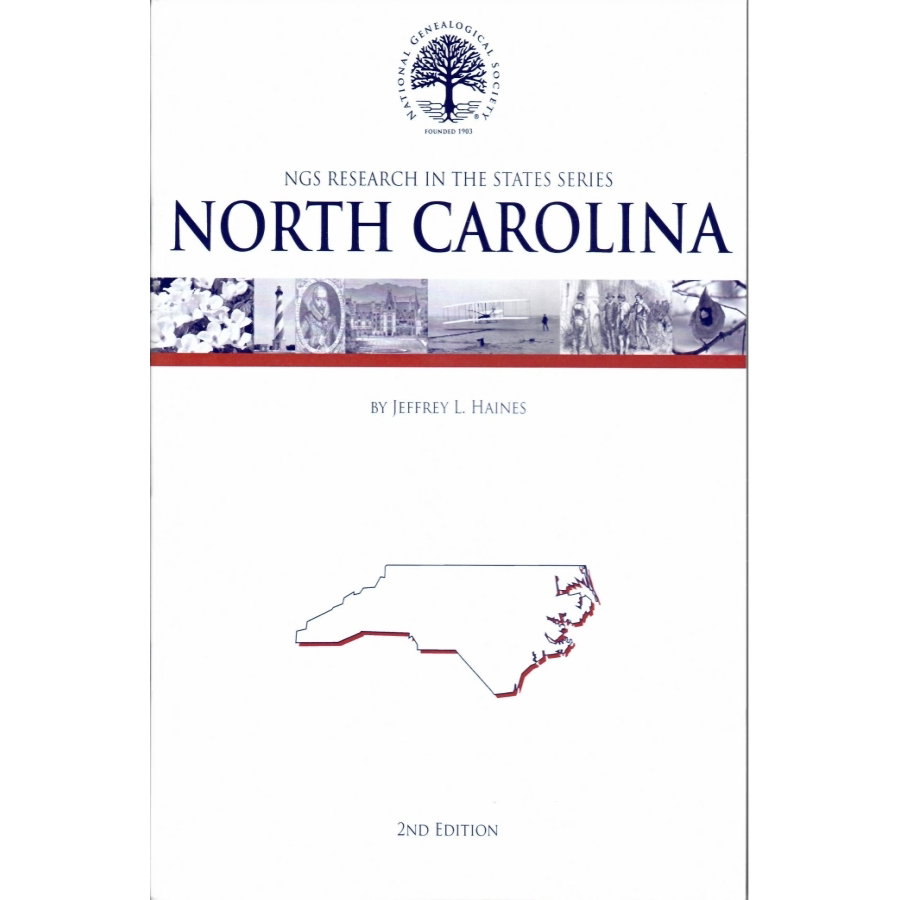 NGS Research in the States: North Carolina, 2nd edition