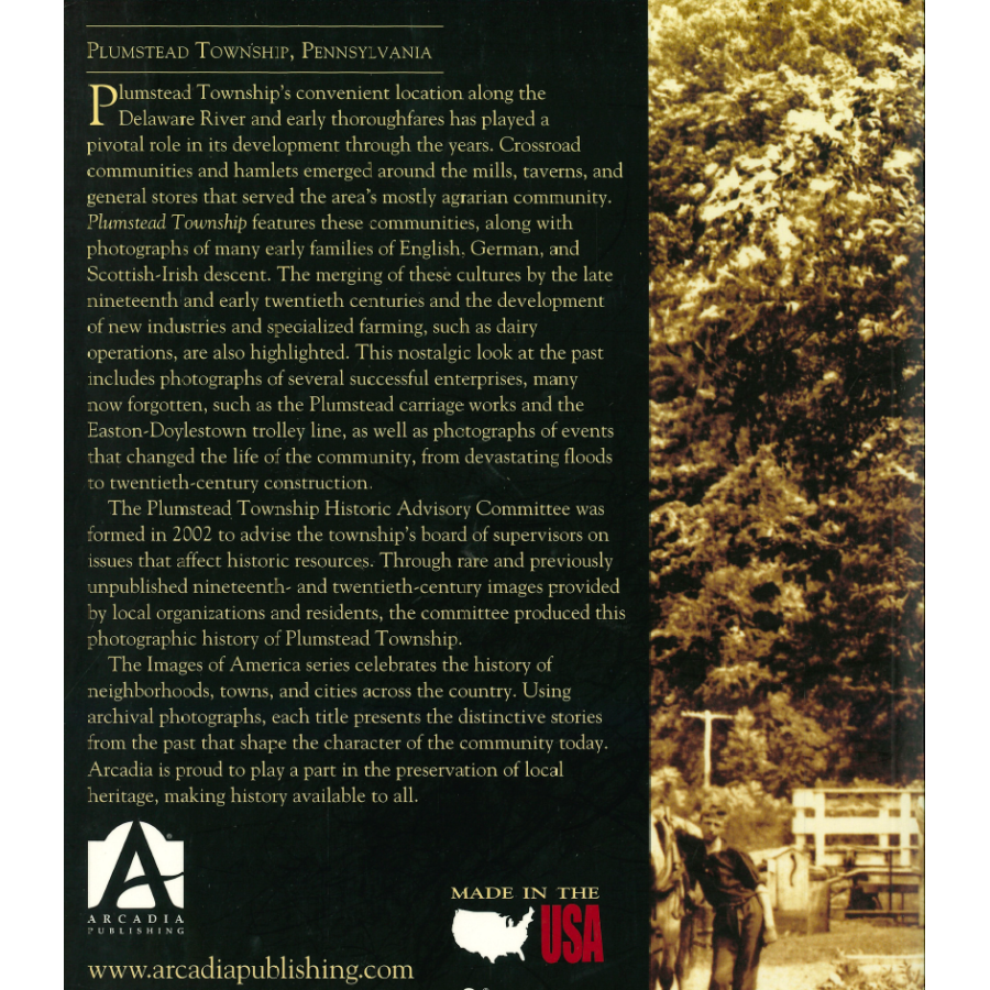 Plumstead Township back cover