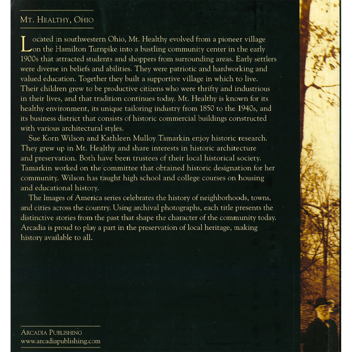 Mt. Healthy back cover
