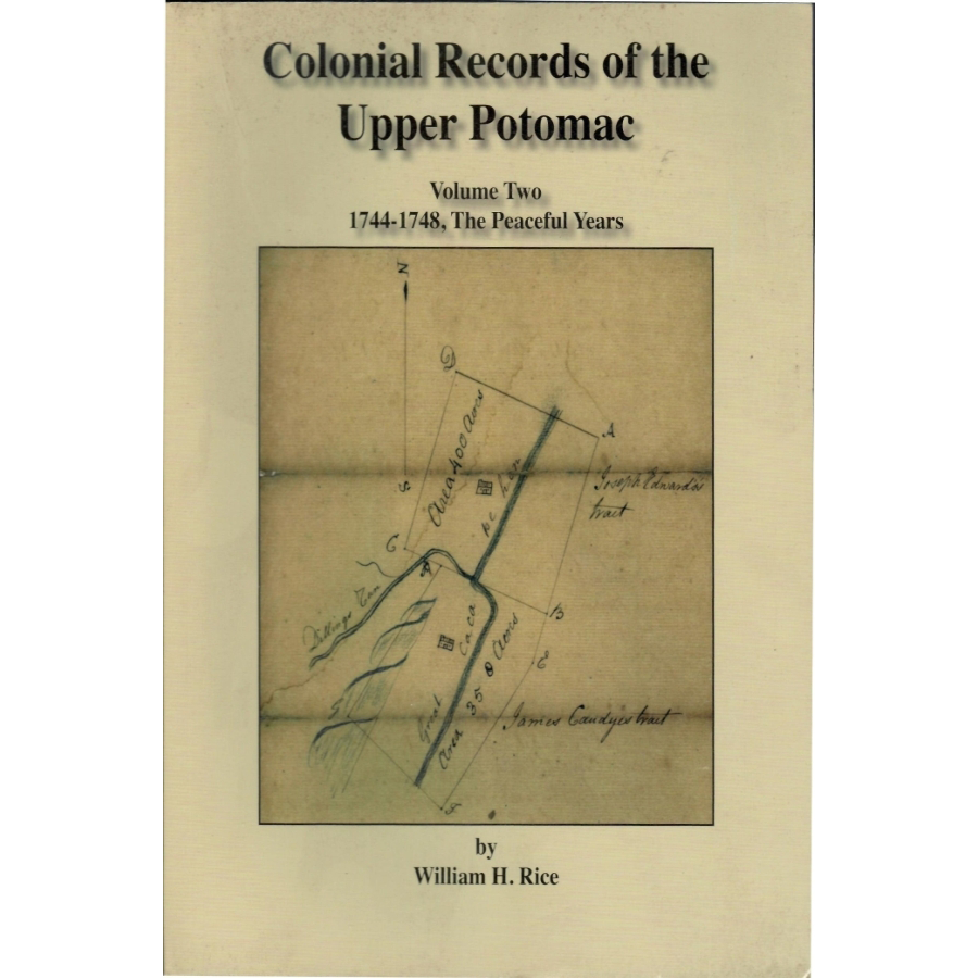 Colonial Records of the Upper Potomac Volume 2