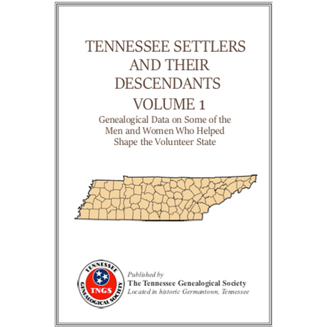 Tennessee Settlers, Volume 1