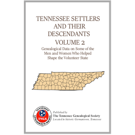 Tennessee Settlers, Volume 2