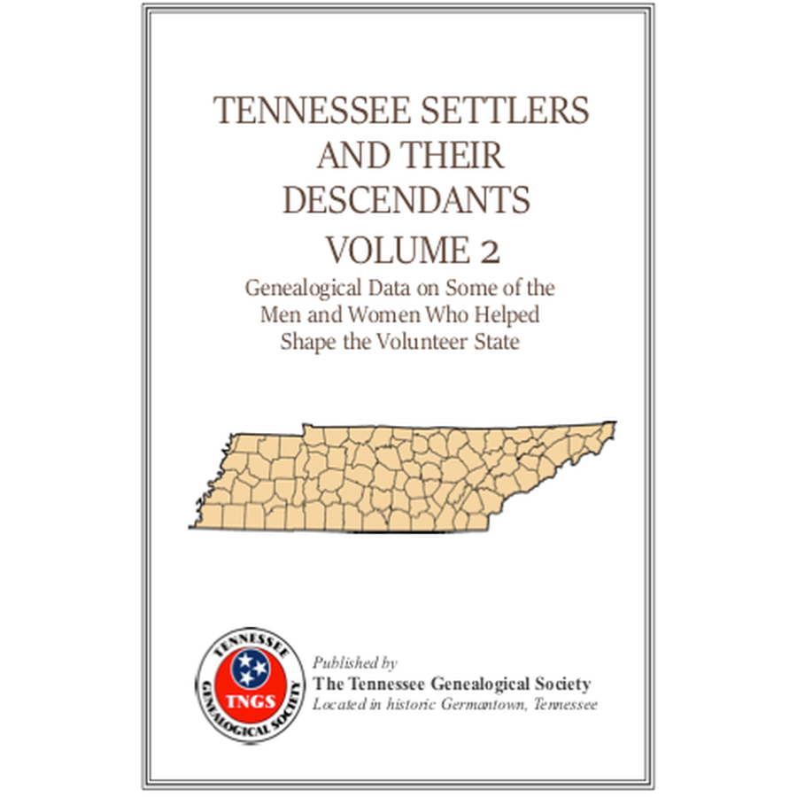 Tennessee Settlers, Volume 2