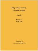 Edgecombe County, North Carolina, Deeds, Volume 3: 1778-1786