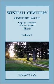 Westfall Cemetery, Copley Township, Knox County, Illinois: Cemetery Layout