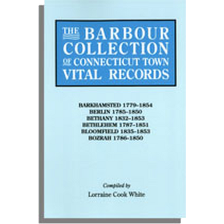 The Barbour Collection of Connecticut Town Vital Records [Volume 2]