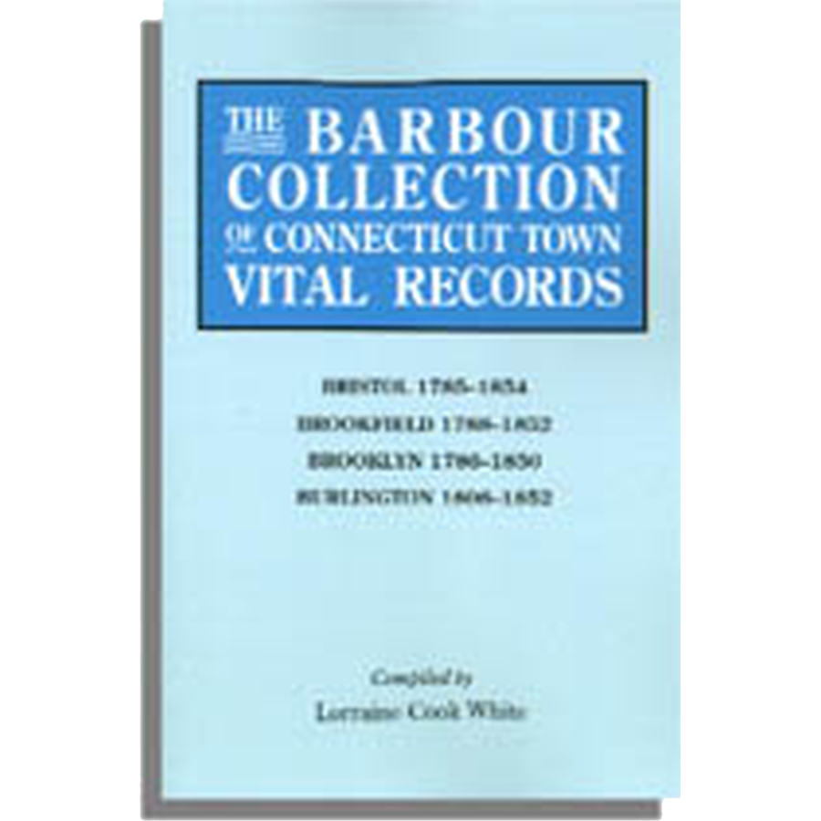 The Barbour Collection of Connecticut Town Vital Records [Volume 4]