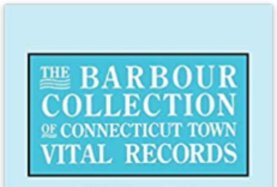 The Barbour Collection of Connecticut Town Vital Records [Volume 5]